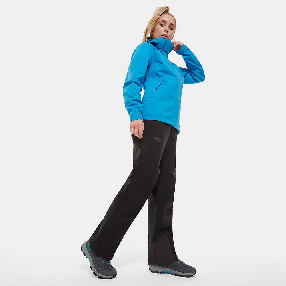 The North Face Pants Womens Australia - The North Face Dryzzle Futurelight™ Black Hiking (GRX-612849